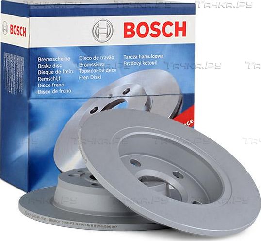 Тормозной диск Bosch задний для Ford Galaxy I 1995-2006. Артикул 0 986 478 421