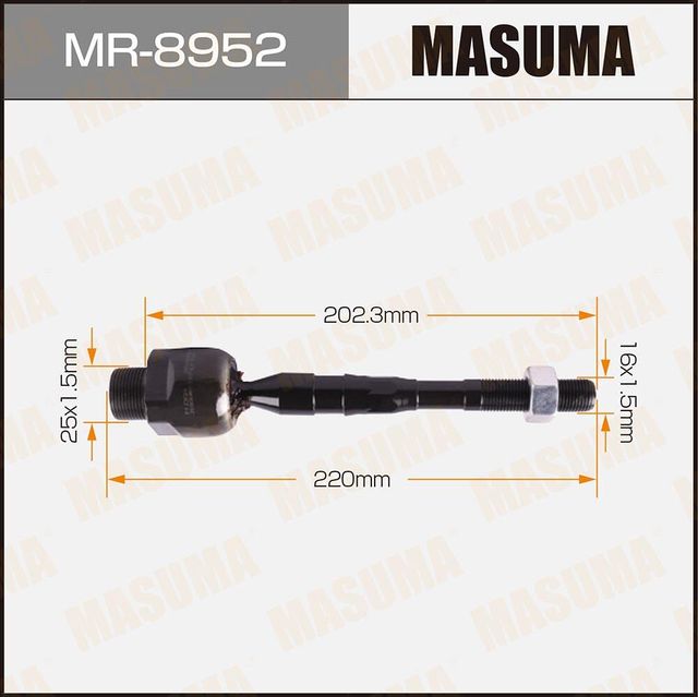 Рулевая тяга Masuma правая/левая для Nissan Navara D40 2010-2015. Артикул MR-8952