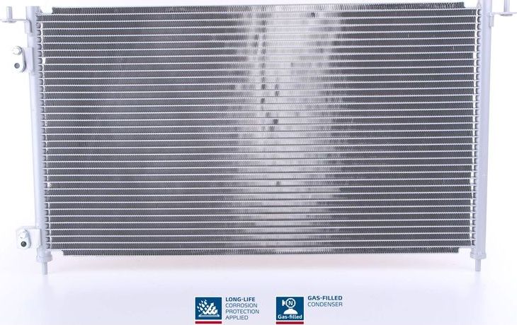 Радиатор кондиционера (конденсатор) Nissens (алюминий). Артикул 940162