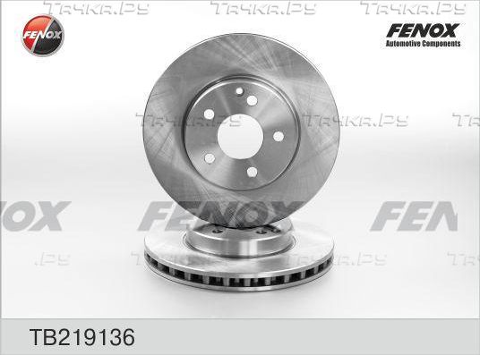 Тормозной диск Fenox. Артикул TB219136