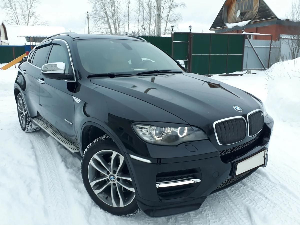Дефлекторы Cobra Tuning для окон (c хром. молдингом) BMW X6 E71, E72 2008-2014. Артикул z