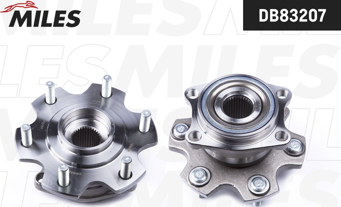 Ступица колеса с интегрированным подшипником Miles. Артикул DB83207