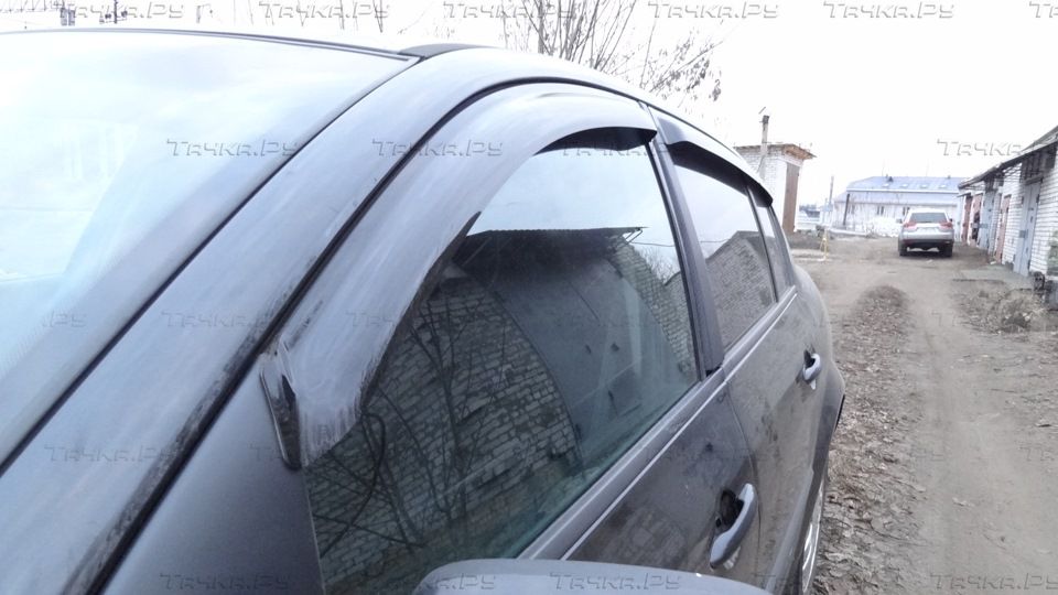 Дефлекторы SIM для окон Renault Megane II седан 2003-2008. Артикул SREMEG0332