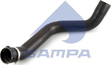 Патрубок радиатора (системы охлаждения) Sampa для IVECO Stralis 2002-2011. Артикул 061.385