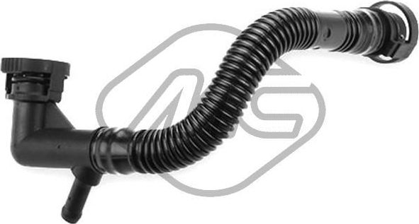 35028 ПАТРУБОК СИСТЕМЫ ВЕНТИЛЯЦИИ КАРТЕРНЫХ ГАЗОВ Metalcaucho. Артикул 35028