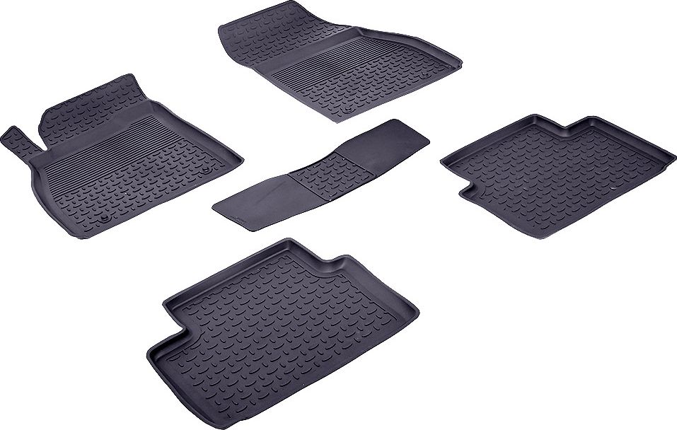 Коврики резиновые Seintex с высоким бортиком для салона Opel Insignia 2008-2026. Артикул 83334