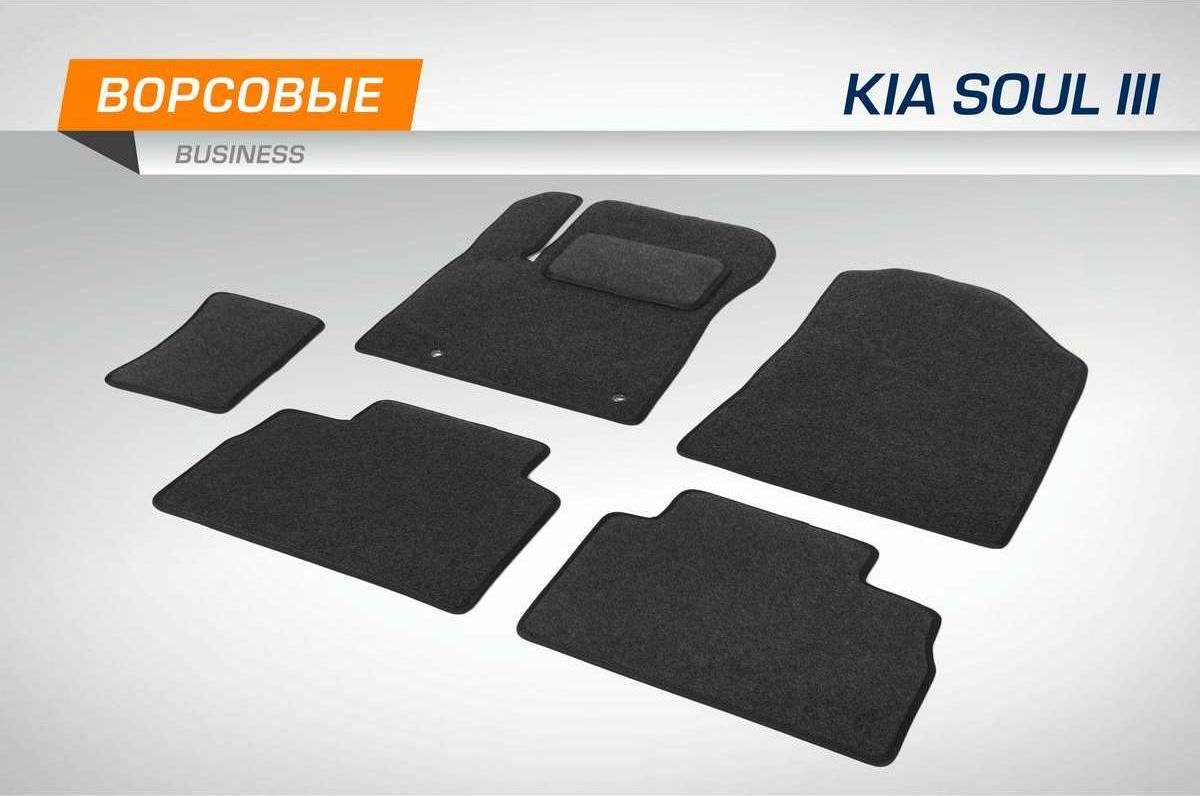 Коврики AutoFlex  для салона Kia Soul III поколение 2019-2026. Артикул 5280901