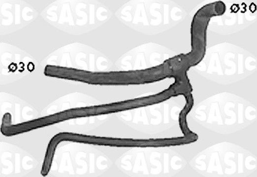 Патрубок радиатора (системы охлаждения) Sasic. Артикул SWH4291