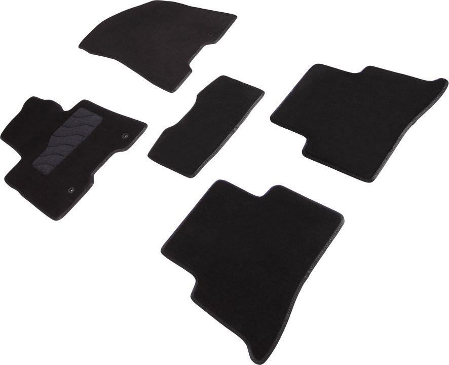Коврики текстильные Seintex на нескользящей основе для салона Kia Sportage IV 2016-2026. Артикул 89148