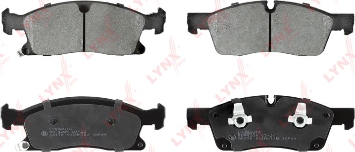 Тормозные колодки LYNXauto. Артикул BD-4209
