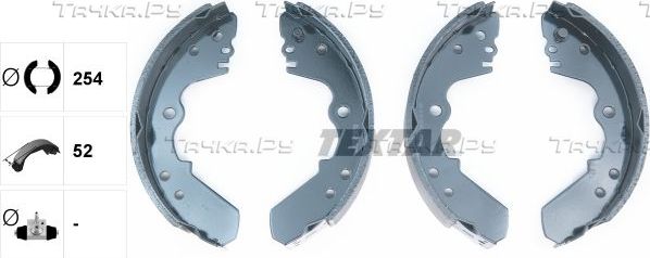 Тормозные колодки Textar задние для Isuzu TF (Pickup) 2000-2003. Артикул 91045100