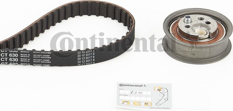 Ремень ГРМ с роликами (комплект) ContiTech. Артикул CT630K4