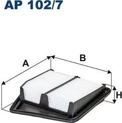 Воздушный фильтр Filtron. Артикул AP 102/7