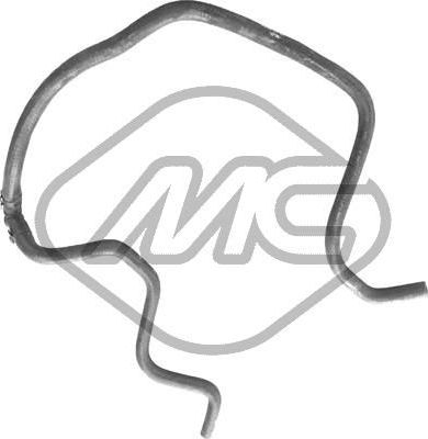 Патрубок радиатора (системы охлаждения) Metalcaucho для Volkswagen Jetta VI 2011-2019. Артикул 99491