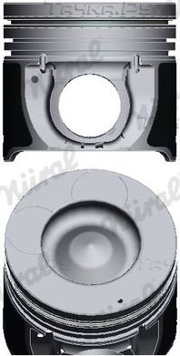 Поршень Nural для Hyundai Porter III 2003-2004. Артикул 87-431707-00