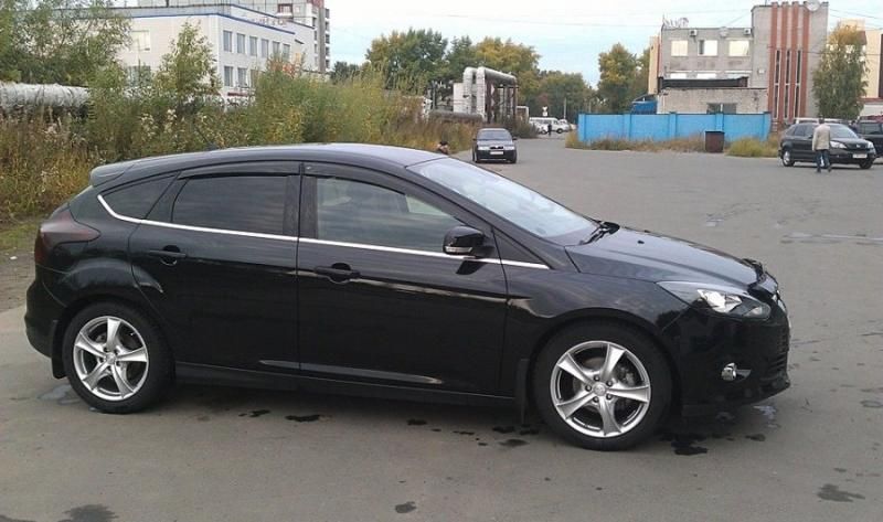 Дефлекторы Cobra Tuning для окон Ford Focus III седан 2011-2026. Артикул F32811