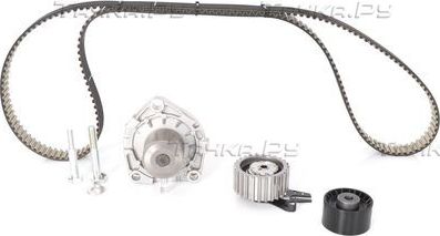 Помпа (водяной насос) с комплектом ремня ГРМ Bosch для Opel Astra H 2004-2010. Артикул 1 987 946 457
