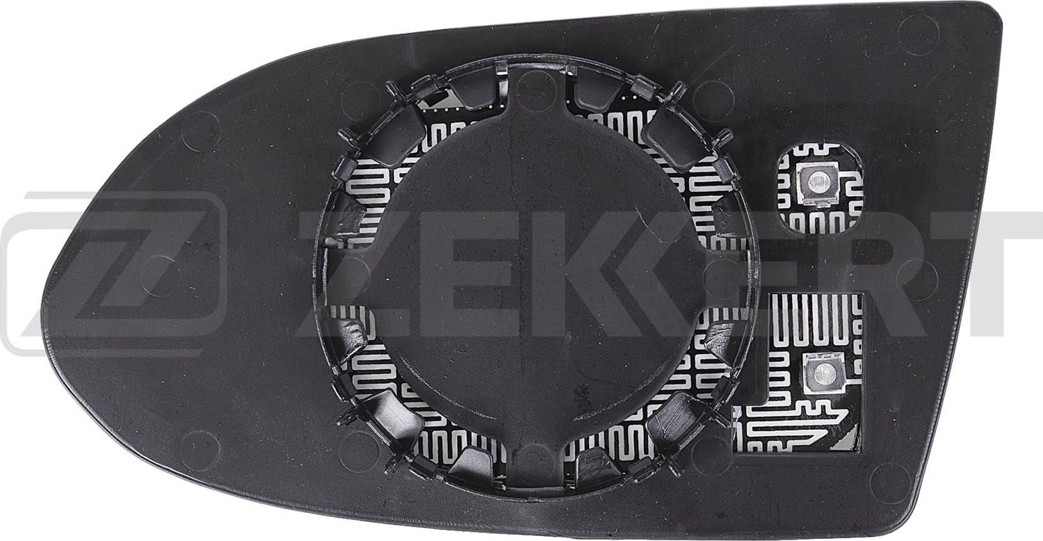 Зеркальное стекло бокового зеркала Zekkert. Артикул SP-1109
