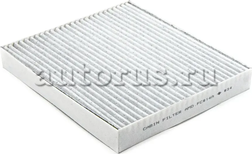 Фильтр салонный антибактериальный угольный Hyundai Santa Fe 2018 (AMD). Артикул AMDFC814A