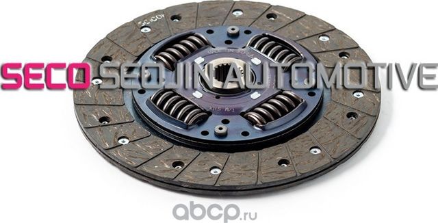 Диск сцепления HYUNDAI ACCENT/ELANTRA/I20/I30/GETZ/SOLARIS/KIA CEED/RIO 1.4/1.6 (Seco) Seco. Артикул SDHD364