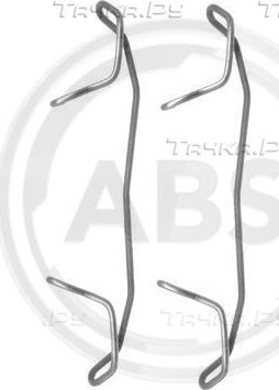 Комплектующие тормозной колодки ABS. Артикул 1123Q