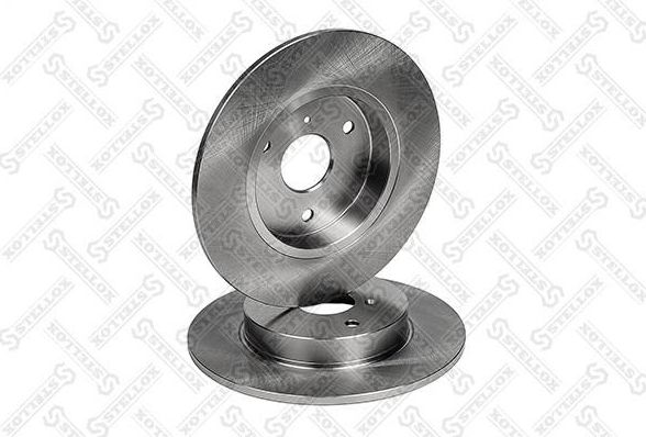 Тормозной диск Stellox передний для Smart Fortwo II (W451) 2007-2015. Артикул 6020-1313-SX