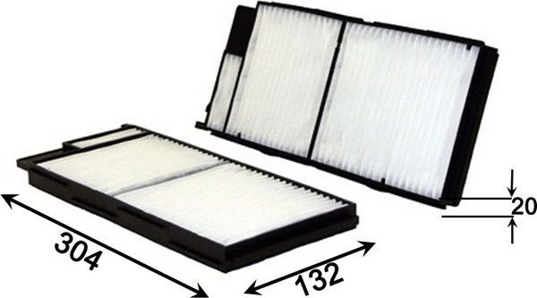 Салонный фильтр JS Asakashi. Артикул AC1506SET