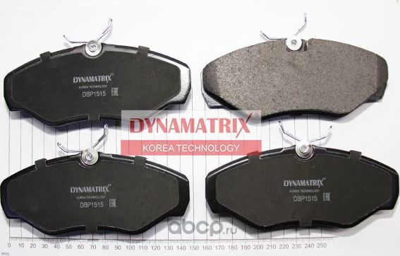 Колодки тормозные дисковые (Dynamatrix-Korea) Dynamatrix-Korea. Артикул DBP1515