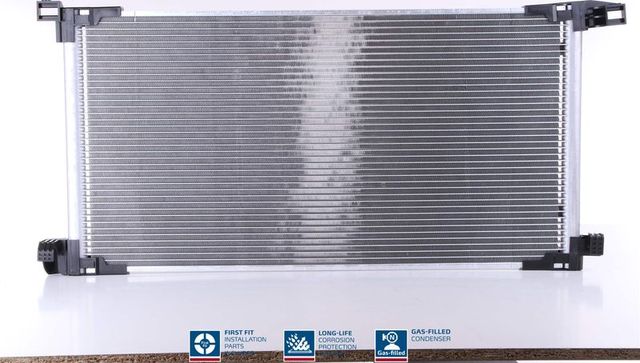 Радиатор кондиционера (конденсатор) Nissens (алюминий) для Toyota Prius IV (XW50) 2016-2026. Артикул 941220