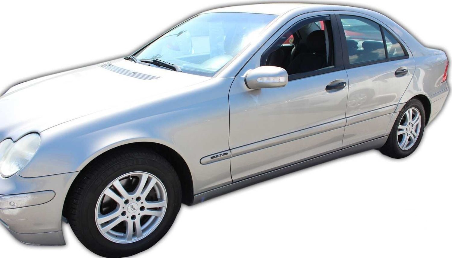 Дефлекторы Heko для окон (передняя пара) Mercedes-Benz C-Класс W203 седан 2000-2007. Артикул 23239