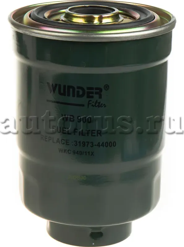 Фильтр топливный HYUNDAI/MITSUBISHI mot.2,5DID/2,5CRDI WUNDER FILTER WB900 Wunder. Артикул WB900
