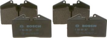 Тормозные колодки Bosch. Артикул 0 986 494 267