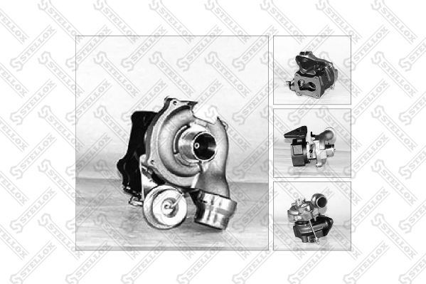 Турбина (турбокомпрессор) Stellox. Артикул 10-80318-SX