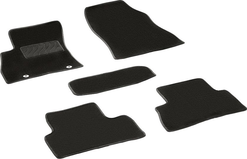 Коврики текстильные Seintex на нескользящей основе для салона Nissan Juke 2011-2014. Артикул 82812