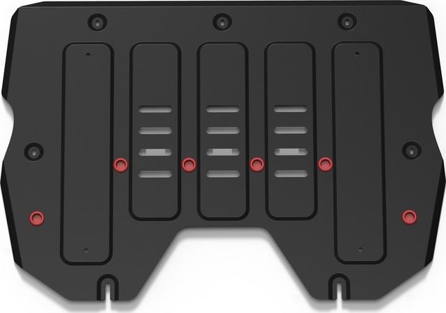 Защита АвтоБроня картера и КПП для BYD Song Plus 2023-2026. Артикул 111.00701.1