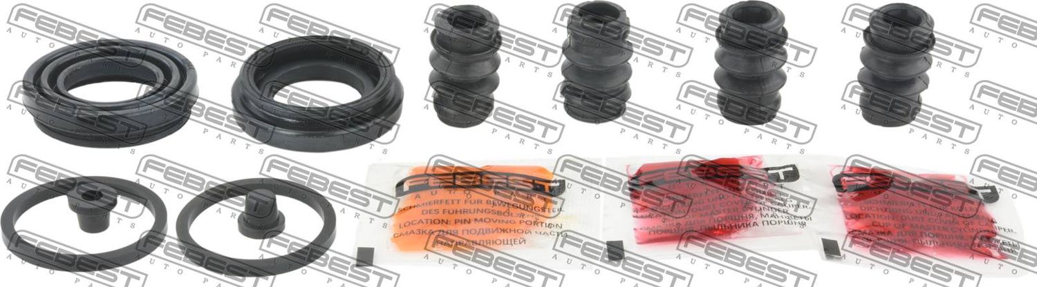 Ремкомплект тормозного суппорта Febest задний для Suzuki SX4 II (S-Cross) 2013-2026. Артикул 0575-CX3R