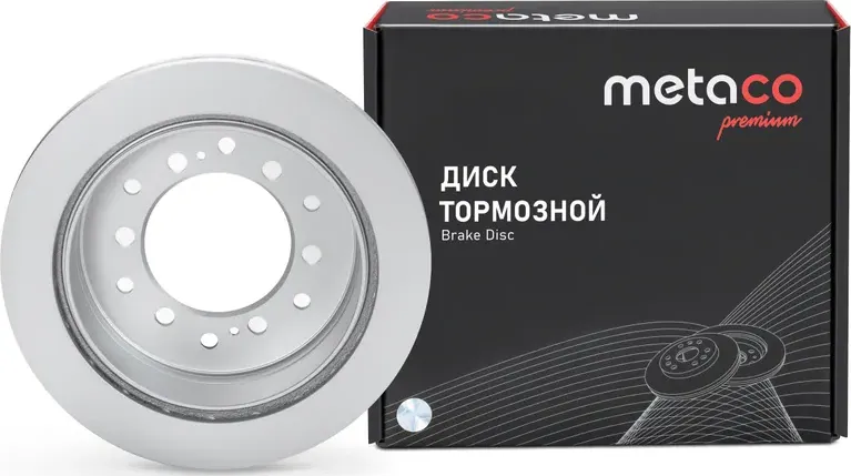 Диск тормозной задний TOYOTALAND CRUISER (150)-PRADO (2009>) (Metaco). Артикул 3060-531