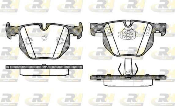 Тормозные колодки RoadHouse. Артикул 2381.40