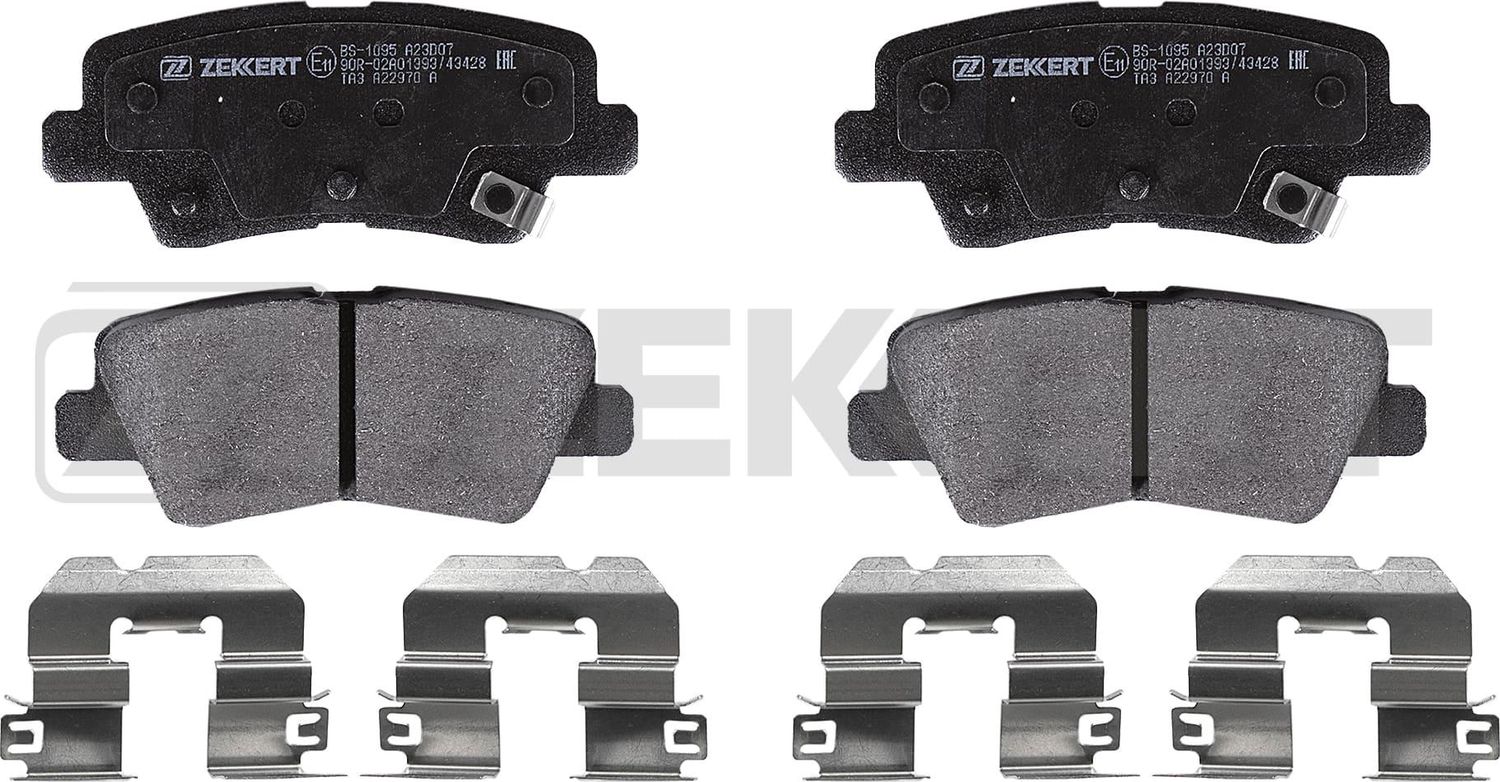 Тормозные колодки Zekkert. Артикул BS-1095