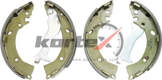 Колодки барабанные HYUNDAI GETZ d=203mm (с ABS) (Kortex). Артикул KS006STD