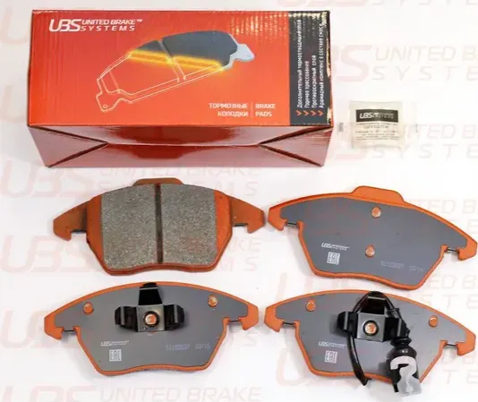 Тормозные колодки SKODA RAPID 13-/FABIA 10-/VW POLO Седан 10-/JETTA IV 12-/GOLF V/VI/PASSAT 10-/13-/ (UBS). Артикул b1102037