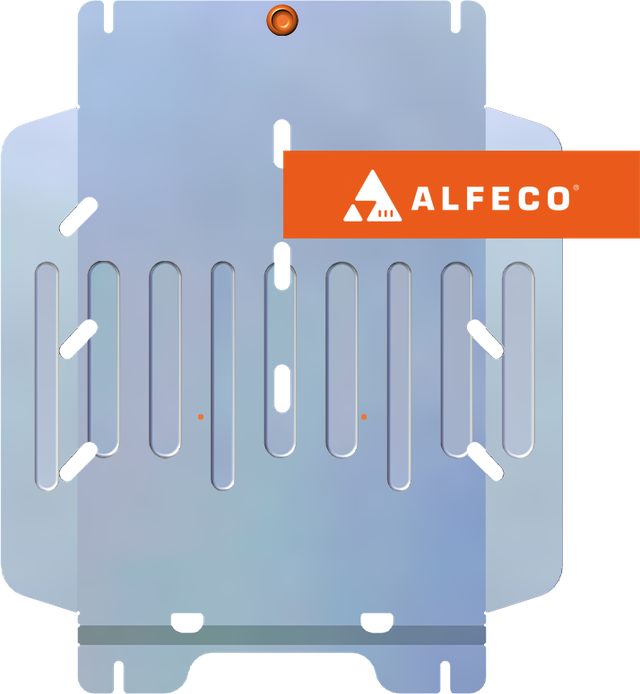 Защита алюминиевая Alfeco для КПП Toyota Land Cruiser 300 2021-2026. Артикул ALF.24.134al