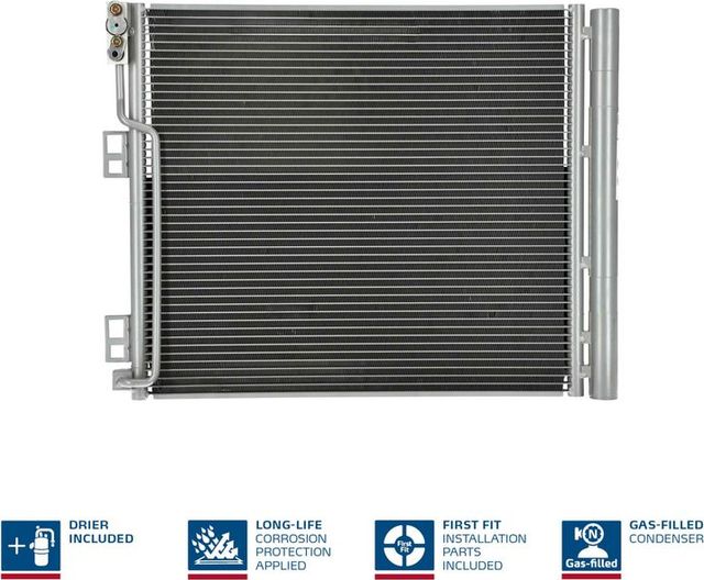 Радиатор кондиционера (конденсатор) Nissens (алюминий) для Nissan NV200 2010-2026. Артикул 940386