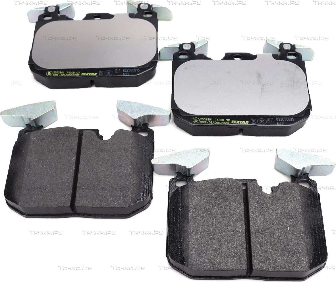 Тормозные колодки Textar передние для BMW 1 III (F40) 2011-2026. Артикул 2502801