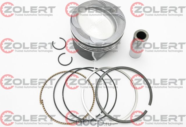 Поршень STD комплект с кольцами (Zolert). Артикул ZAA014