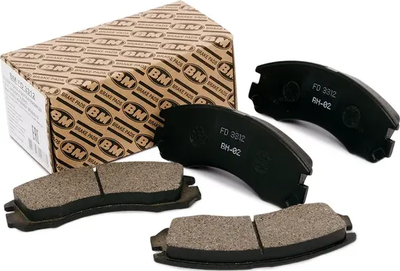 Колодки тормозные дисковые | перед, прав, лев | (BM) BM. Артикул FD 3312
