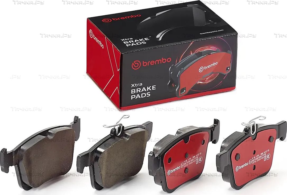 Тормозные колодки Brembo XTRA LINE задние для SEAT Leon III 2012-2026. Артикул P 85 125X
