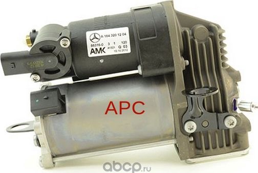 Компрессор пневмоподвески Mercedes-Benz. Артикул A1643201204