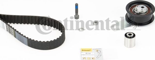 Ремень ГРМ с роликами (комплект) ContiTech для Audi 80 V (B4) 1991-1995. Артикул CT867K3