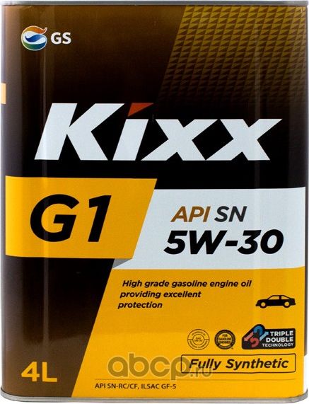 Масло моторное G1 A3/B4 5W30 синт.4л KIXX. Артикул L531244TE1